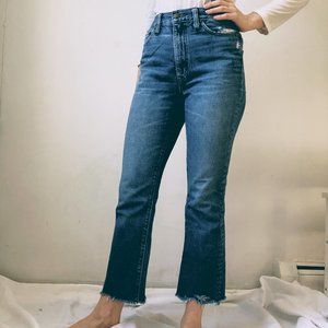 JCrew Point Sur Jeans 27w, ankle length, hi-waist